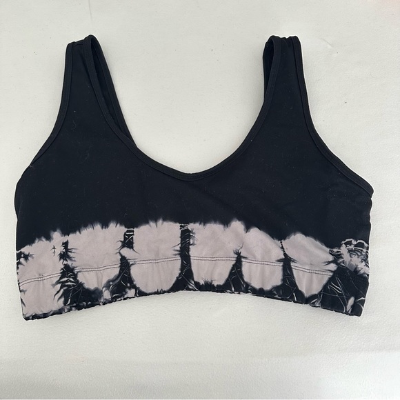 Electric & Rose Tie Dye Sports Bra - Picture 2 of 7